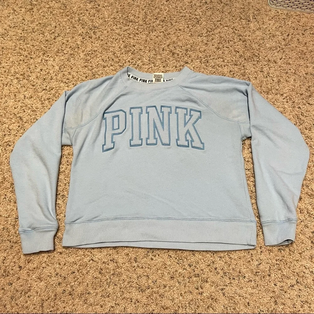 Pink Victoria Secret Crew Neck - Picture 1 of 6
